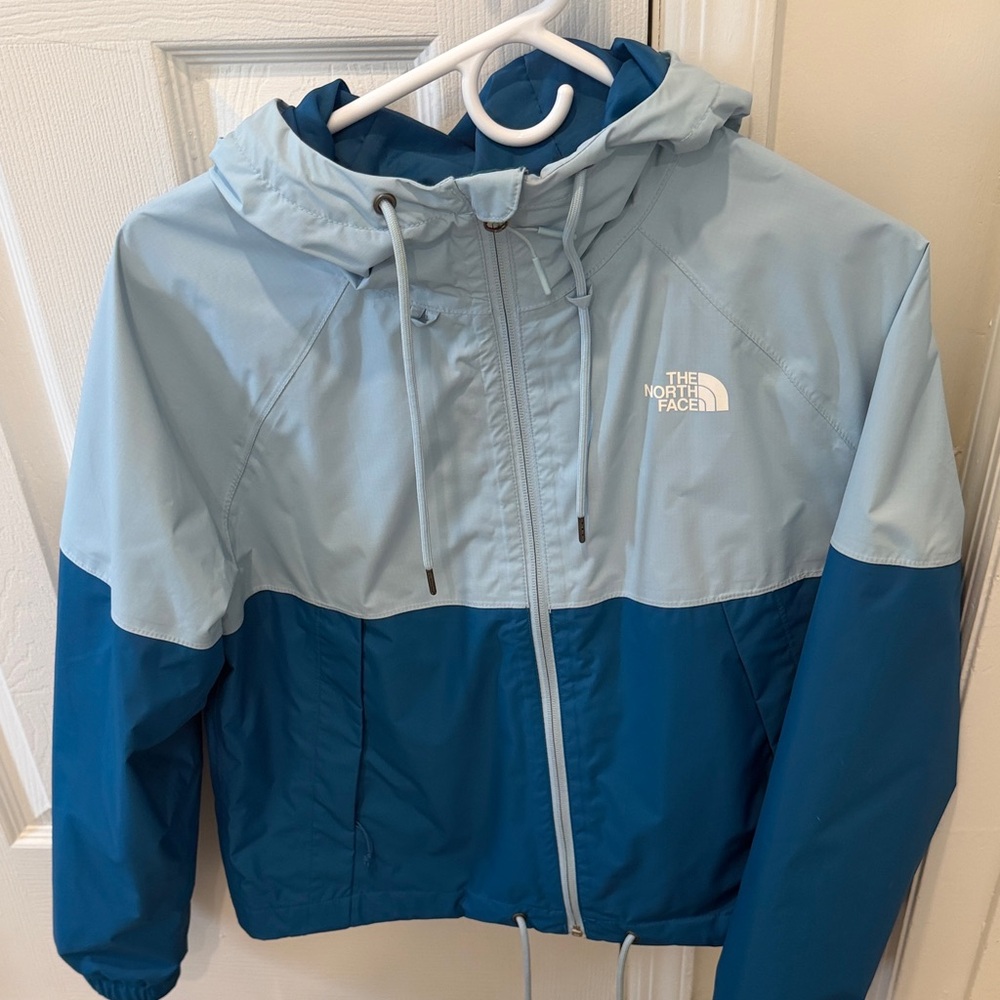 The North Face Two-Tone Blue Windbreaker